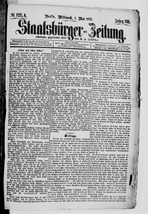 Staatsbürger-Zeitung vom 01.05.1872