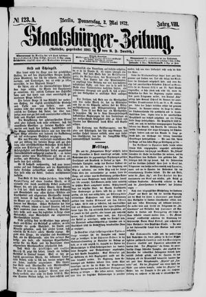 Staatsbürger-Zeitung vom 02.05.1872