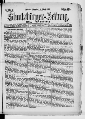 Staatsbürger-Zeitung on May 6, 1872