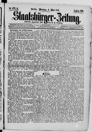 Staatsbürger-Zeitung vom 06.05.1872