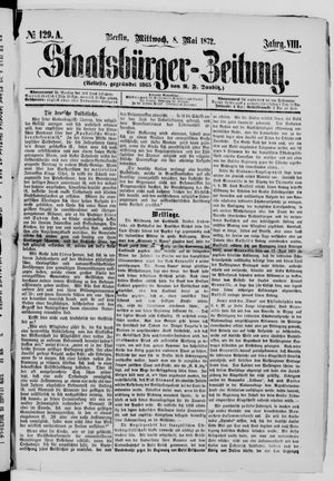Staatsbürger-Zeitung vom 08.05.1872