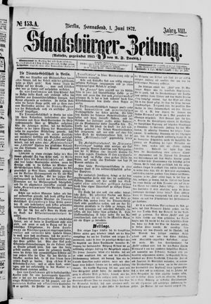 Staatsbürger-Zeitung vom 01.06.1872
