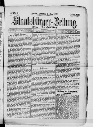 Staatsbürger-Zeitung vom 02.06.1872
