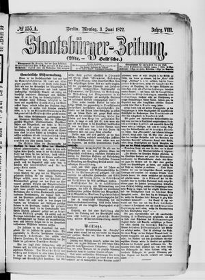 Staatsbürger-Zeitung on Jun 3, 1872