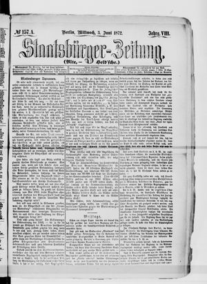 Staatsbürger-Zeitung on Jun 5, 1872