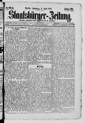 Staatsbürger-Zeitung on Jun 9, 1872