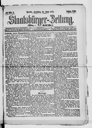 Staatsbürger-Zeitung vom 16.06.1872