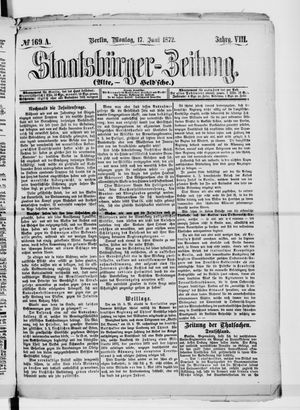 Staatsbürger-Zeitung vom 17.06.1872