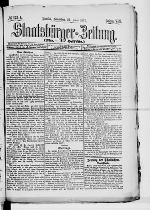 Staatsbürger-Zeitung vom 23.06.1872