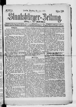 Staatsbürger-Zeitung on Jun 25, 1872