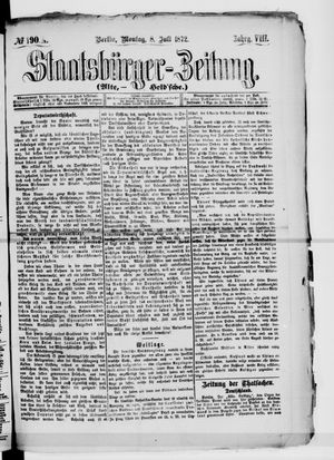 Staatsbürger-Zeitung on Jul 8, 1872
