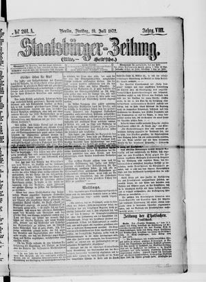 Staatsbürger-Zeitung vom 19.07.1872