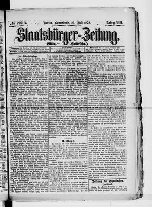 Staatsbürger-Zeitung on Jul 20, 1872