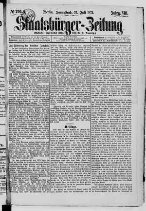 Staatsbürger-Zeitung vom 27.07.1872