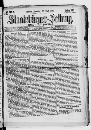 Staatsbürger-Zeitung on Jul 28, 1872