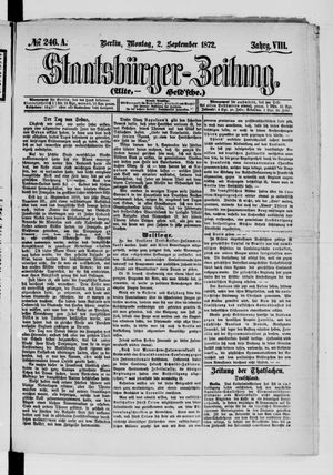 Staatsbürger-Zeitung on Sep 2, 1872