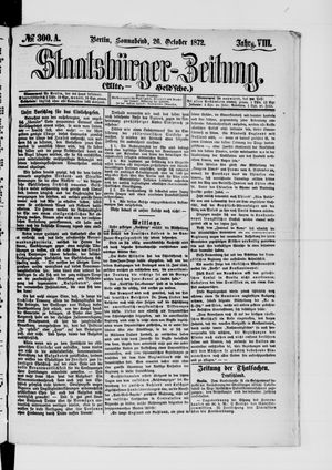 Staatsbürger-Zeitung on Oct 26, 1872