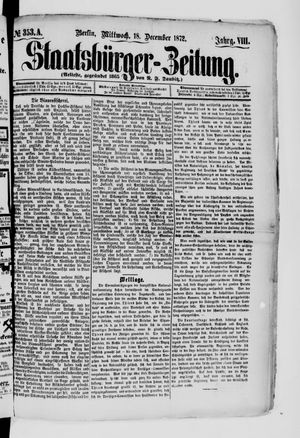Staatsbürger-Zeitung on Dec 18, 1872
