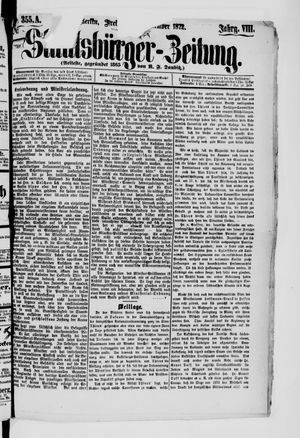 Staatsbürger-Zeitung vom 20.12.1872