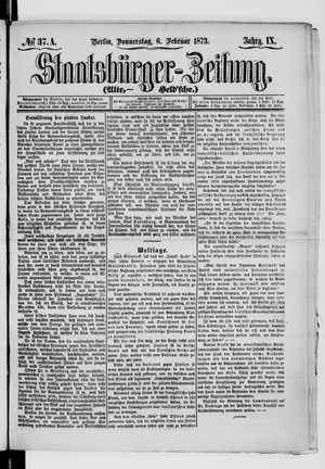 Staatsbürger-Zeitung vom 06.02.1873