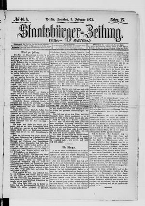 Staatsbürger-Zeitung on Feb 9, 1873