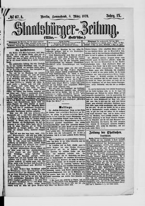 Staatsbürger-Zeitung vom 08.03.1873