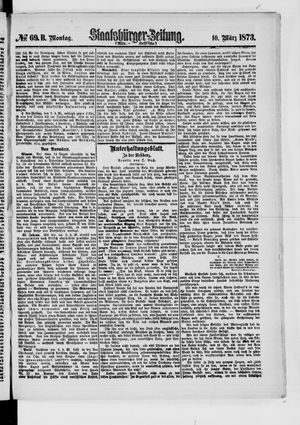 Staatsbürger-Zeitung vom 10.03.1873
