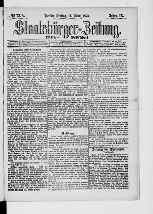 Staatsbürger-Zeitung on Mar 14, 1873