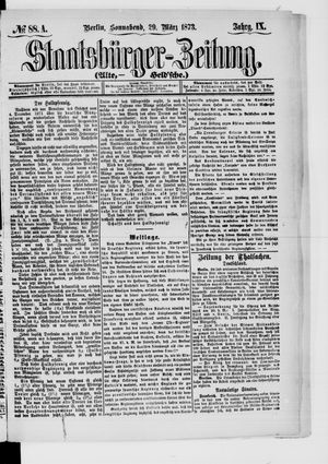 Staatsbürger-Zeitung vom 29.03.1873