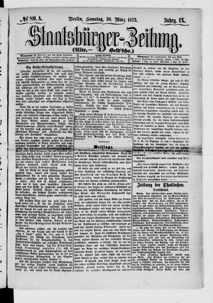 Staatsbürger-Zeitung vom 30.03.1873