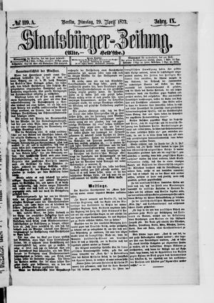 Staatsbürger-Zeitung vom 29.04.1873