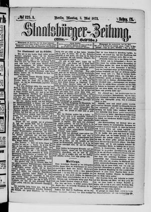 Staatsbürger-Zeitung vom 05.05.1873
