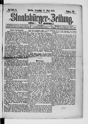 Staatsbürger-Zeitung vom 18.05.1873