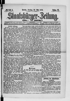 Staatsbürger-Zeitung on May 30, 1873