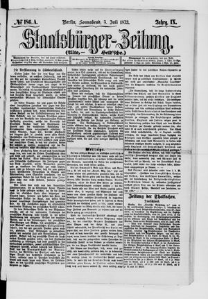 Staatsbürger-Zeitung on Jul 5, 1873
