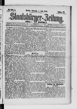 Staatsbürger-Zeitung on Jul 8, 1873