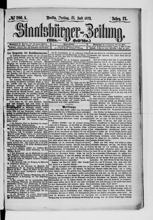 Staatsbürger-Zeitung on Jul 25, 1873