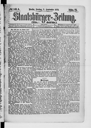 Staatsbürger-Zeitung vom 05.09.1873