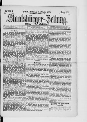 Staatsbürger-Zeitung on Oct 8, 1873