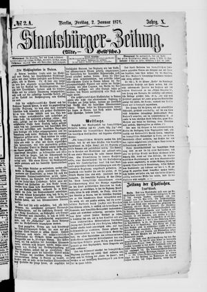 Staatsbürger-Zeitung vom 02.01.1874