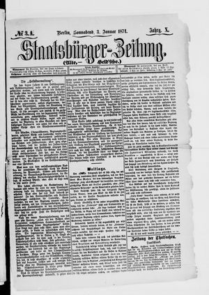 Staatsbürger-Zeitung vom 03.01.1874