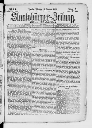 Staatsbürger-Zeitung vom 05.01.1874