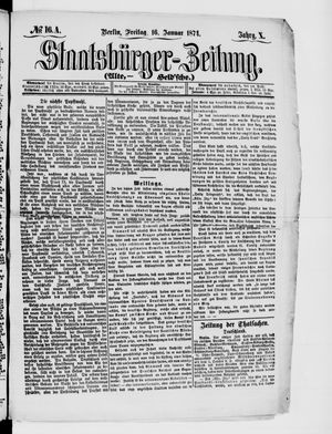 Staatsbürger-Zeitung vom 16.01.1874