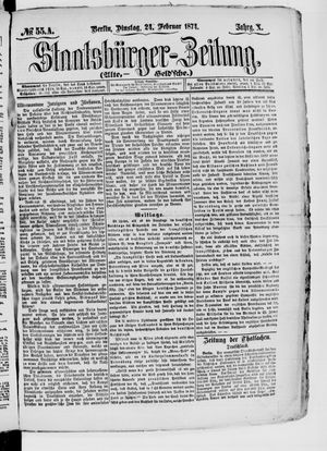 Staatsbürger-Zeitung vom 24.02.1874