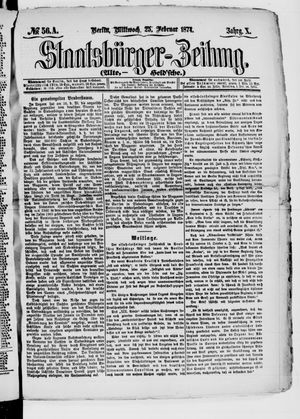Staatsbürger-Zeitung vom 25.02.1874