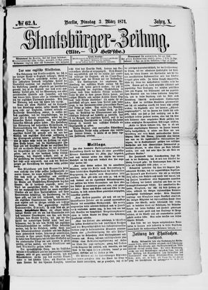 Staatsbürger-Zeitung vom 03.03.1874