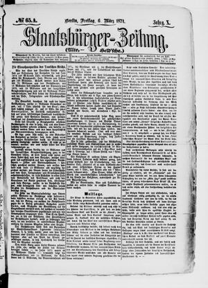 Staatsbürger-Zeitung vom 06.03.1874