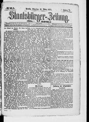 Staatsbürger-Zeitung vom 10.03.1874