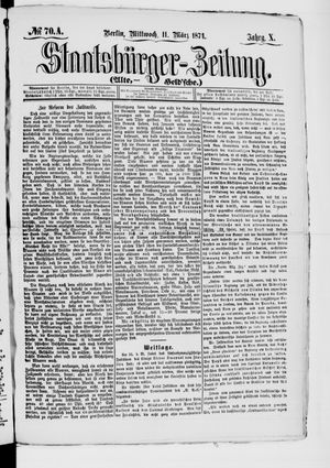 Staatsbürger-Zeitung vom 11.03.1874