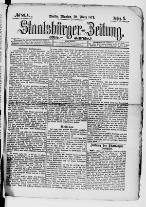 Staatsbürger-Zeitung vom 30.03.1874